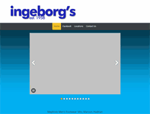 Tablet Screenshot of ingeborgs.ca